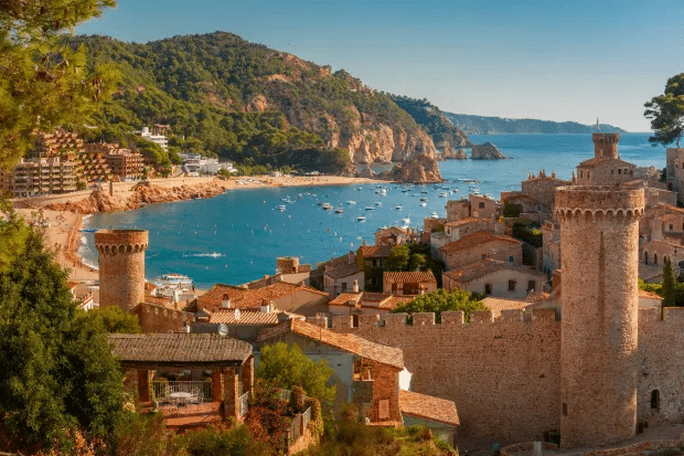 This sunshine spot is in Catalonia, Spain—credit: Getty Images.