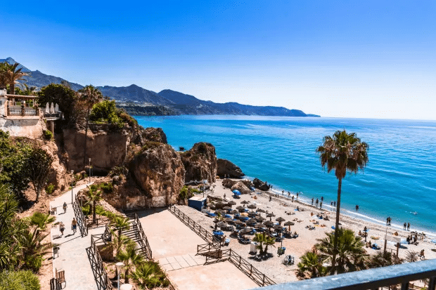 Nerja makes the perfect family getaway Credit: Getty Images - Getty