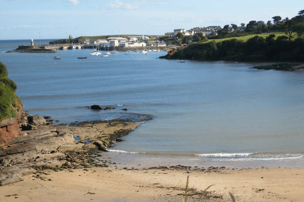 Counsellors Beach in Dunmore is a stunning cove beach nestled by two cliffs. Credit: Alamy